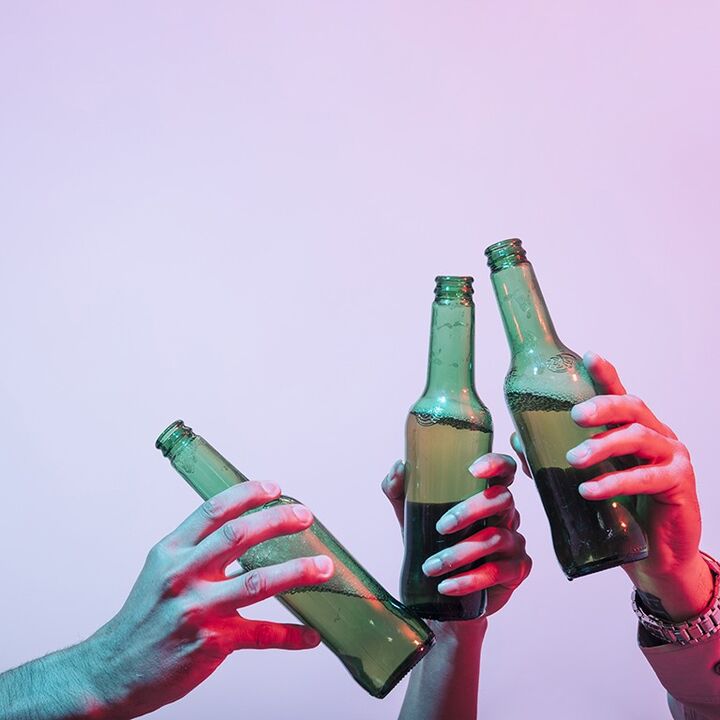 El efecto del alcohol en un adolescente